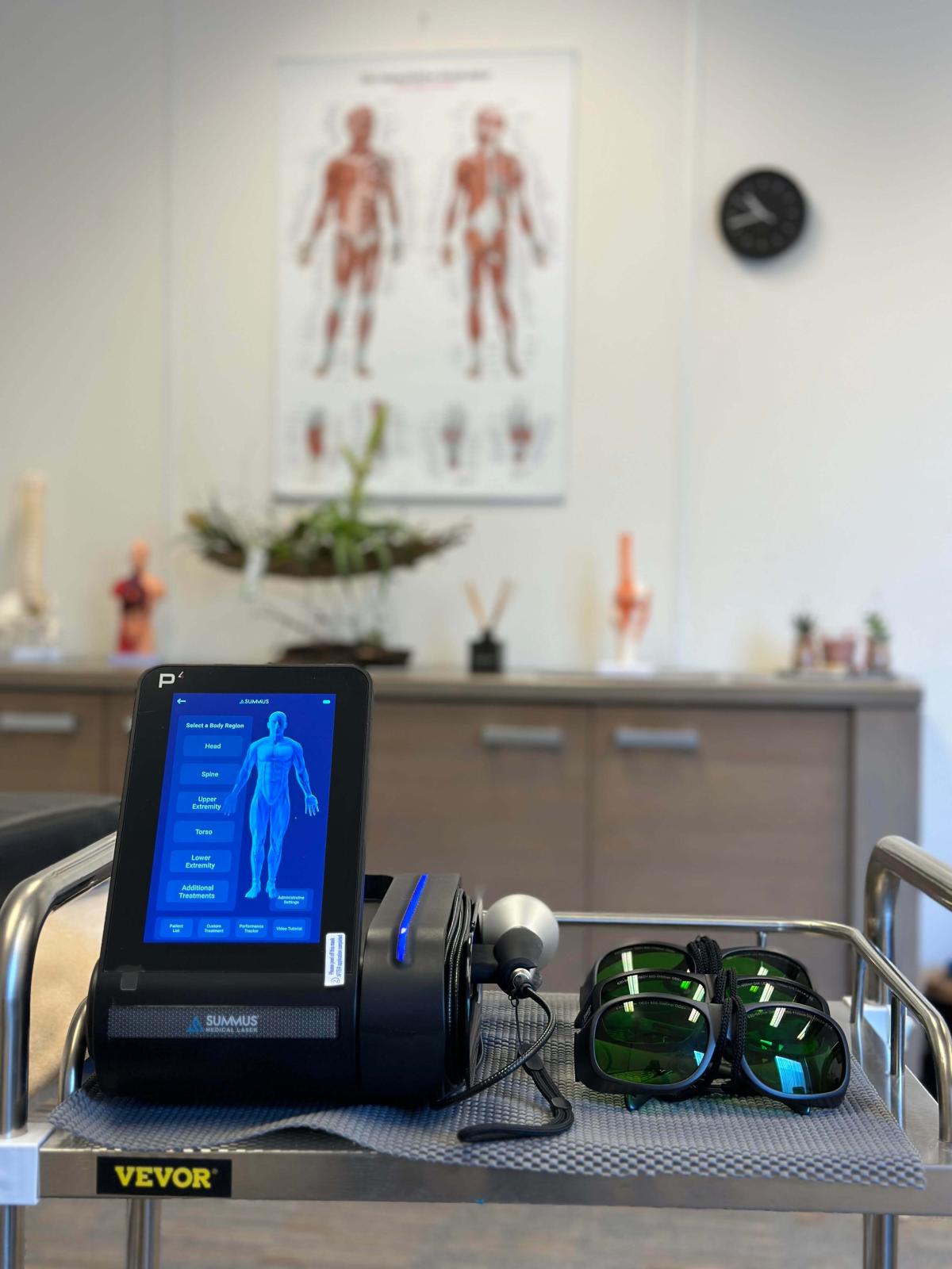 dystrofie behandelen met lasertherapie