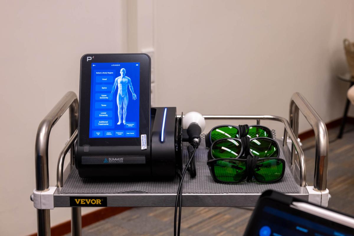 Lasertherapie bij triggerpoints en spierknopen